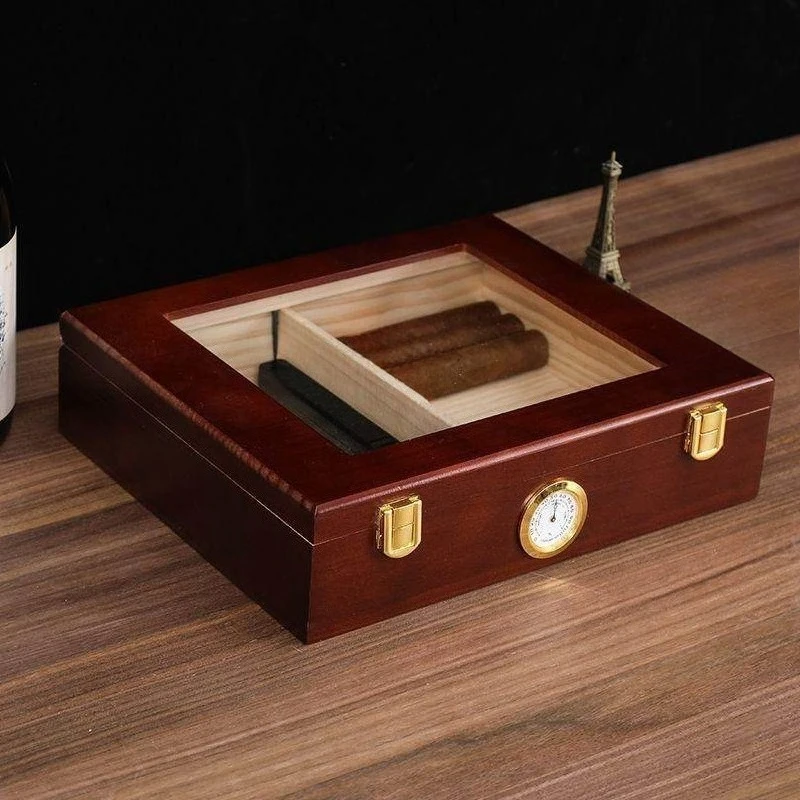 Vintage Cedar Wood Humidor Moisturizing Portable Storage Box
Vintage Cedar Wood Humidor Moisturizing Portable Storage Box