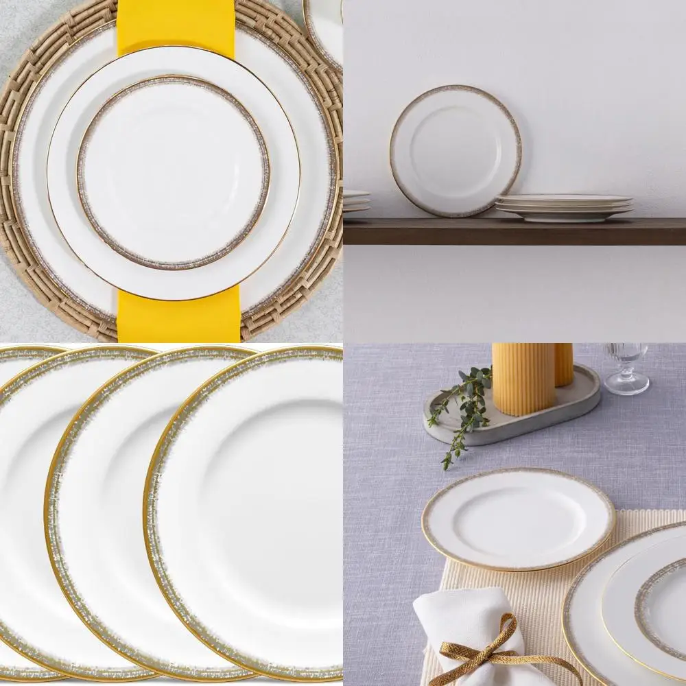 Set of 4 Bread & Appetizer Plates, 6.5 Diameter
Set of 4 Bread & Appetizer Plates, 6.5 Diameter