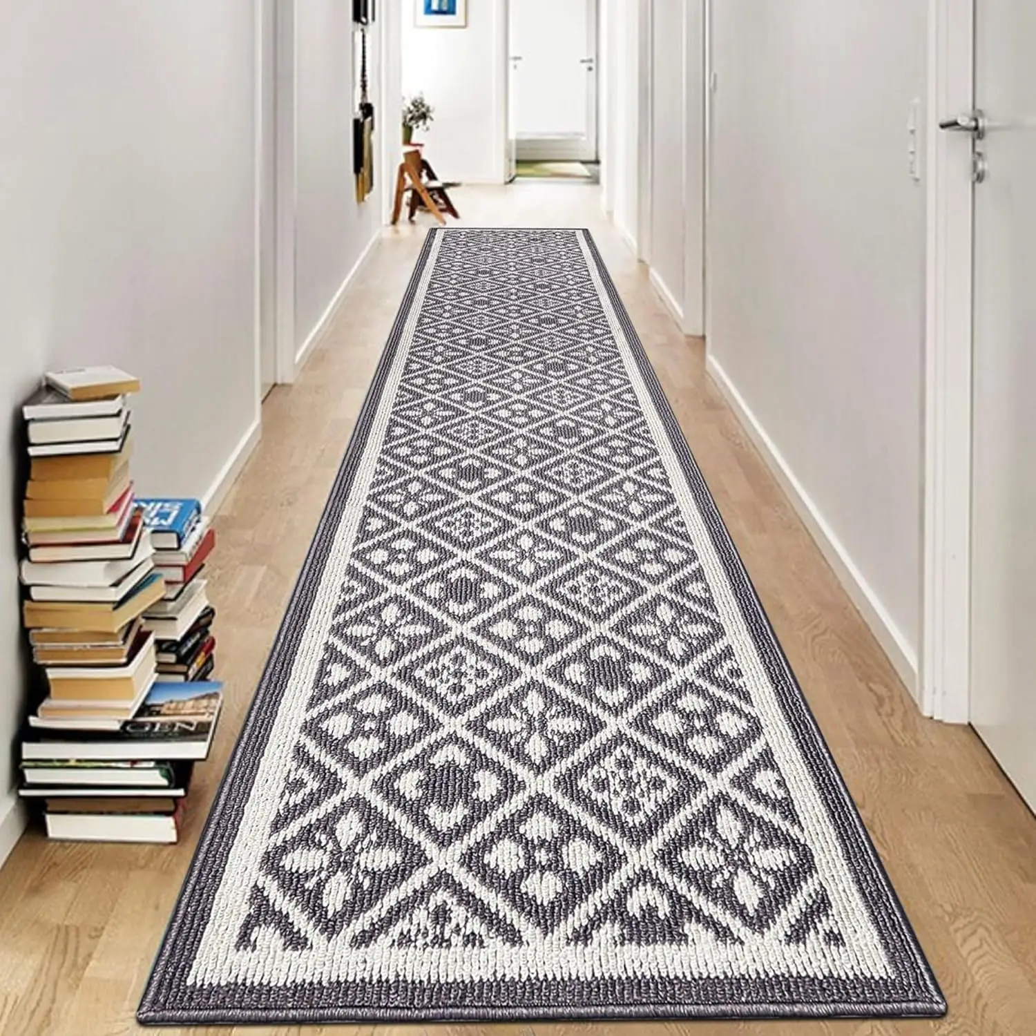 Heavy-Duty Non-Slip Runner Rug 2x10ft for Hallways, Entryway, Kitchen - Durable Machine Washable Floor Mat
Heavy-Duty Non-Slip Runner Rug 2x10ft for Hallways, Entryway, Kitchen - Durable Machine Washable Floor Mat