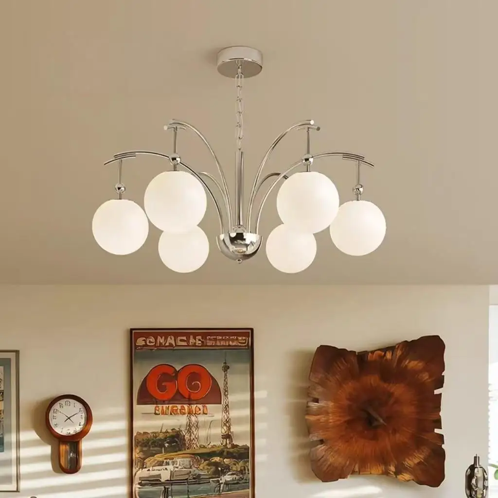 French light luxury cream wind chandelier minimalist living room dining room main light
French light luxury cream wind chandelier minimalist living room dining room main light