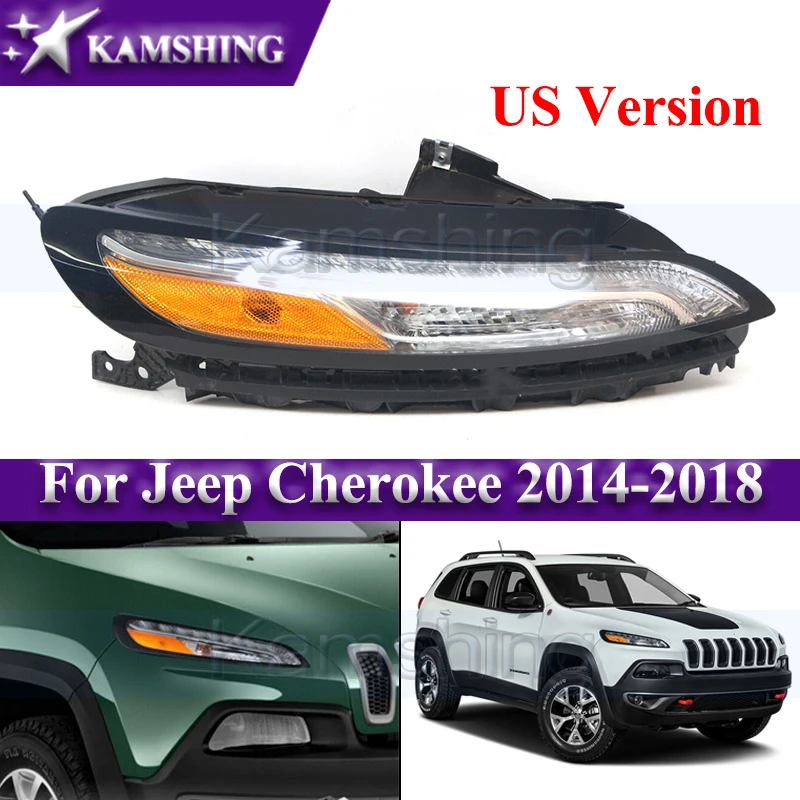 Передняя фара Kamshing для американской версии для Jeep Cherokee 2014-2018 дневные ходовые огни DRL дневная лампа передняя сигнальная лампа
Передняя фара Kamshing для американской версии для Jeep Cherokee 2014-2018 дневные ходовые огни DRL дневная лампа передняя сигнальная лампа