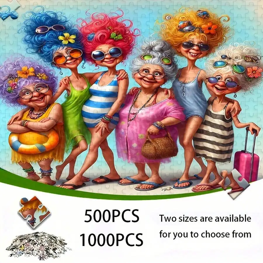 500 Piece Jigsaw Puzzle, High Quality Stress Relief Family Activity Indoor Fun Birthday Gift
500 Piece Jigsaw Puzzle, High Quality Stress Relief Family Activity Indoor Fun Birthday Gift