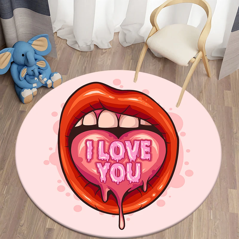 Круглый ковер с принтом Eyes Lips Kawaii, который можно стирать в машине, детский коврик для гостиной, напольный коврик, коврик для йоги, стул для спальни, нескользящий коврик
Круглый ковер с принтом Eyes Lips Kawaii, который можно стирать в машине, детский коврик для гостиной, напольный коврик, коврик для йоги, стул для спальни, нескользящий коврик