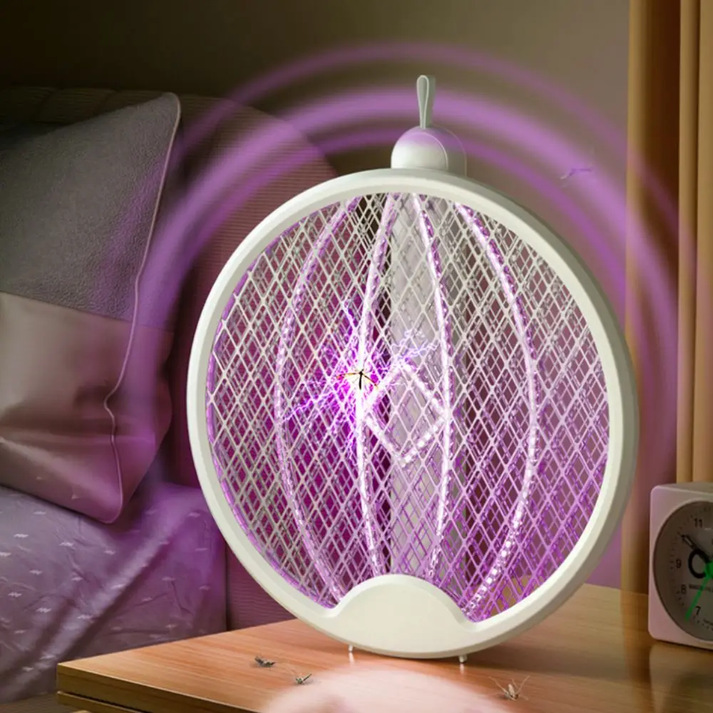 Mosquito Racket Foldable Electric Mosquito Swatter Rechargeable UV Light Mosquito-killing Swatter Portable Bug Zapper Dormitory
Mosquito Racket Foldable Electric Mosquito Swatter Rechargeable UV Light Mosquito-killing Swatter Portable Bug Zapper Dormitory