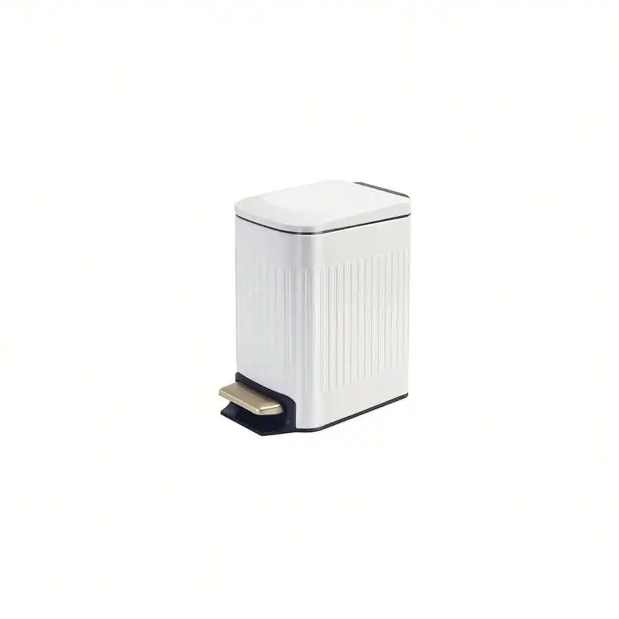 Slim Stainless Steel Trash Can With Lid And Foot Pedal, 1.6 Gallon Narrow Wastebasket For Bathroom Bedroom Office
Slim Stainless Steel Trash Can With Lid And Foot Pedal, 1.6 Gallon Narrow Wastebasket For Bathroom Bedroom Office