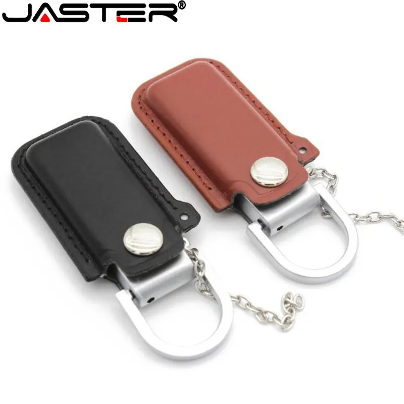 JASTER Stylish Leather USB Flash Drives with Case 64GB Black 32GB Key Chain Pendrive 8GB External Storage Memory Stick Pen Drive
JASTER Stylish Leather USB Flash Drives with Case 64GB Black 32GB Key Chain Pendrive 8GB External Storage Memory Stick Pen Drive