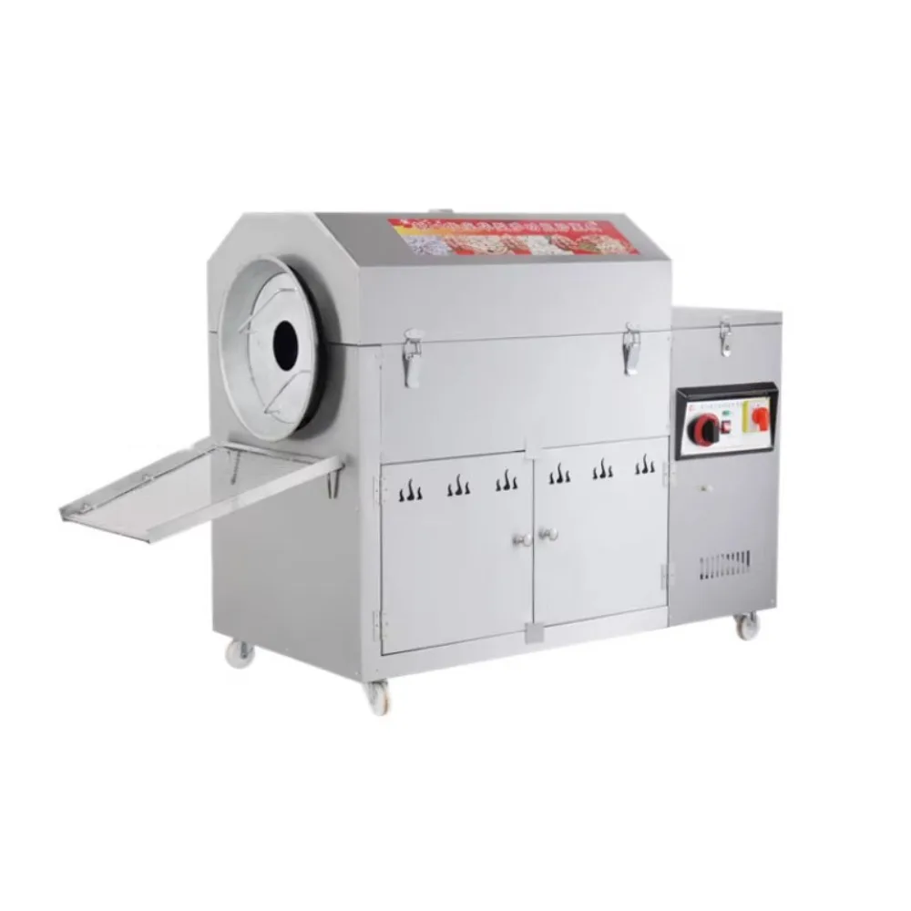 Gas/Electric Heating Peanut Chestnuts Drum Walnut Chili Pepper Roasting Machine Commercial Roast Machine for Nut Customized
Gas/Electric Heating Peanut Chestnuts Drum Walnut Chili Pepper Roasting Machine Commercial Roast Machine for Nut Customized