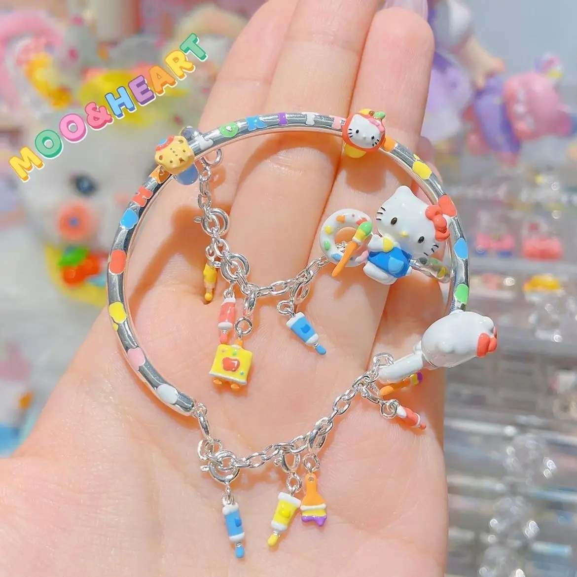 Милые плюшевые Мультяшные куклы Hello Kitty Sanrio, детский браслет из бисера, аниме плюшевые игрушки для девочек, детские игрушки, подарок на день рождения
Милые плюшевые Мультяшные куклы Hello Kitty Sanrio, детский браслет из бисера, аниме плюшевые игрушки для девочек, детские игрушки, подарок на день рождения