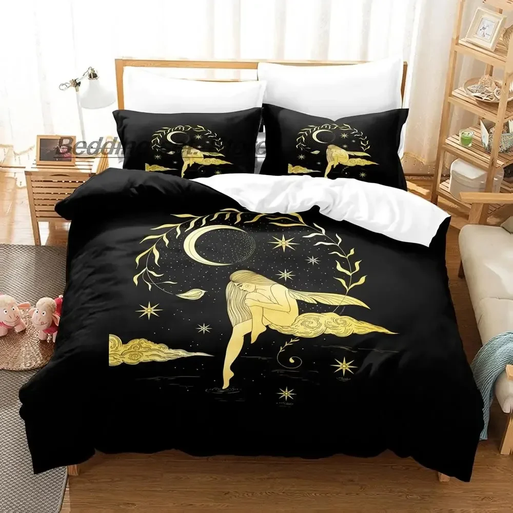 Popular Witch Moon Bedding Set Single Twin Full Queen King Size Bed Set Aldult Kid Bedroom Duvetcover Sets Anime Bed Sheet Set
Popular Witch Moon Bedding Set Single Twin Full Queen King Size Bed Set Aldult Kid Bedroom Duvetcover Sets Anime Bed Sheet Set