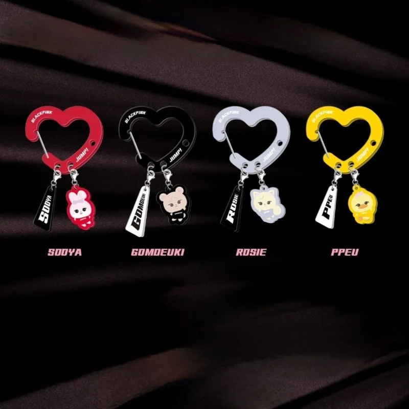 Black Pink Lovely Acrylic Fan‑themed Merchandise Cute Decorative Carabiners Trendy Keychains and Bag Daily Matching
Black Pink Lovely Acrylic Fan‑themed Merchandise Cute Decorative Carabiners Trendy Keychains and Bag Daily Matching