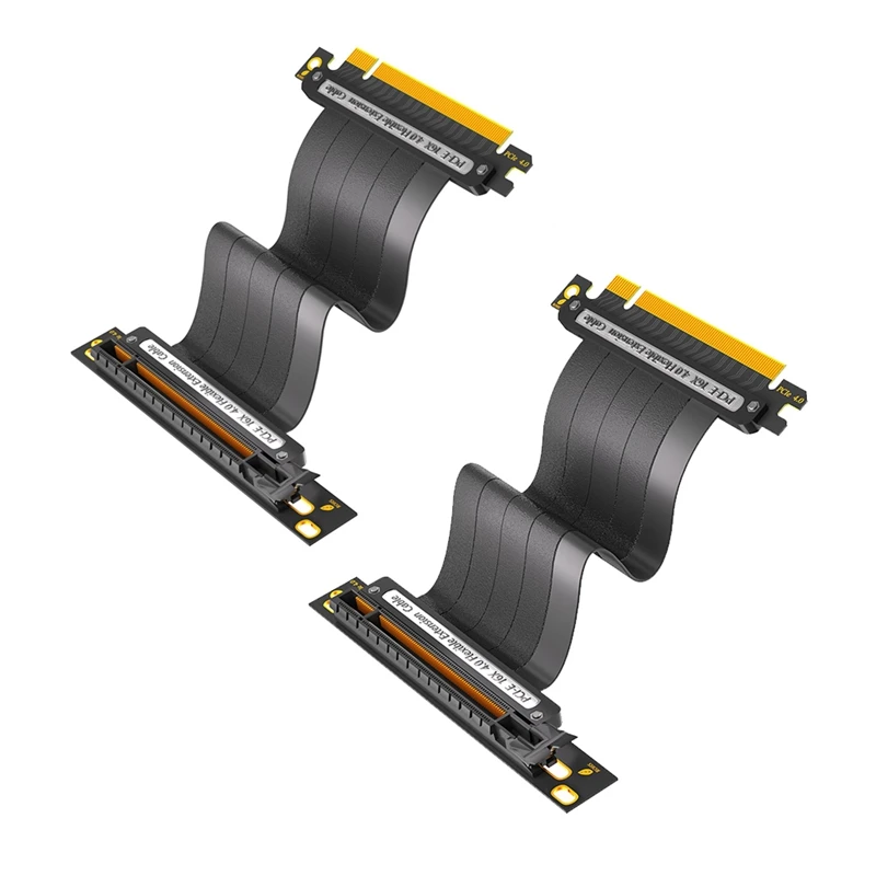 PCIE 4,0 16X Удлинительный кабель, 64GBS Высокоскоростной Переходник для графического процессора для карты расширения графического процессора, длина (90 градусов)
PCIE 4,0 16X Удлинительный кабель, 64GBS Высокоскоростной Переходник для графического процессора для карты расширения графического процессора, длина (90 градусов)