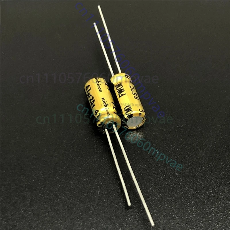 50pcs 47uF 25V NICHICON FW Series 5x11mm 25V47uF Audio Aluminum Electrolytic Capacitor
50pcs 47uF 25V NICHICON FW Series 5x11mm 25V47uF Audio Aluminum Electrolytic Capacitor