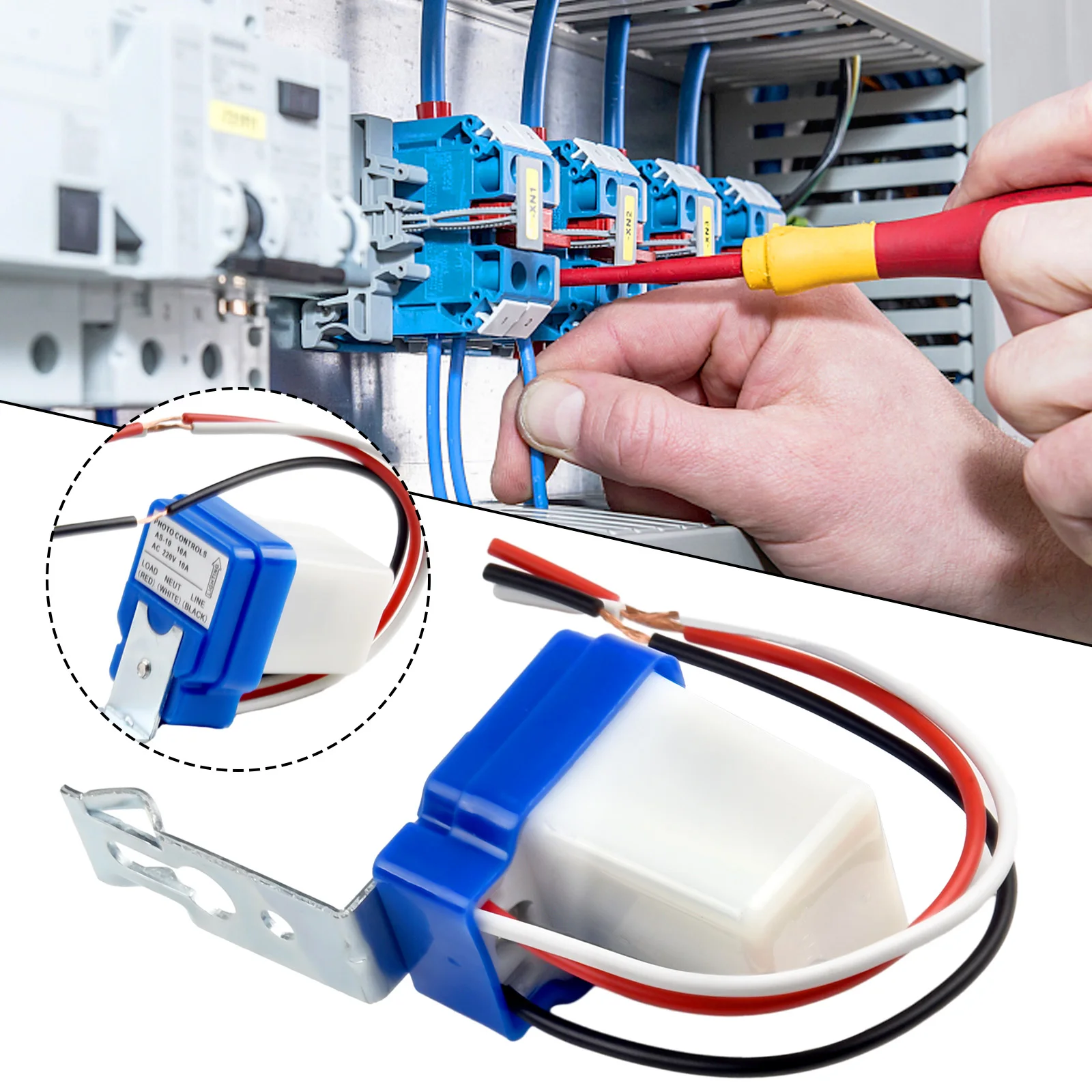 TZT Automatic Auto On Off Photocell Street Light Switch DC AC 220V 50-60Hz 10A Photo Control Photoswitch Sensor Switches Parts
TZT Automatic Auto On Off Photocell Street Light Switch DC AC 220V 50-60Hz 10A Photo Control Photoswitch Sensor Switches Parts
