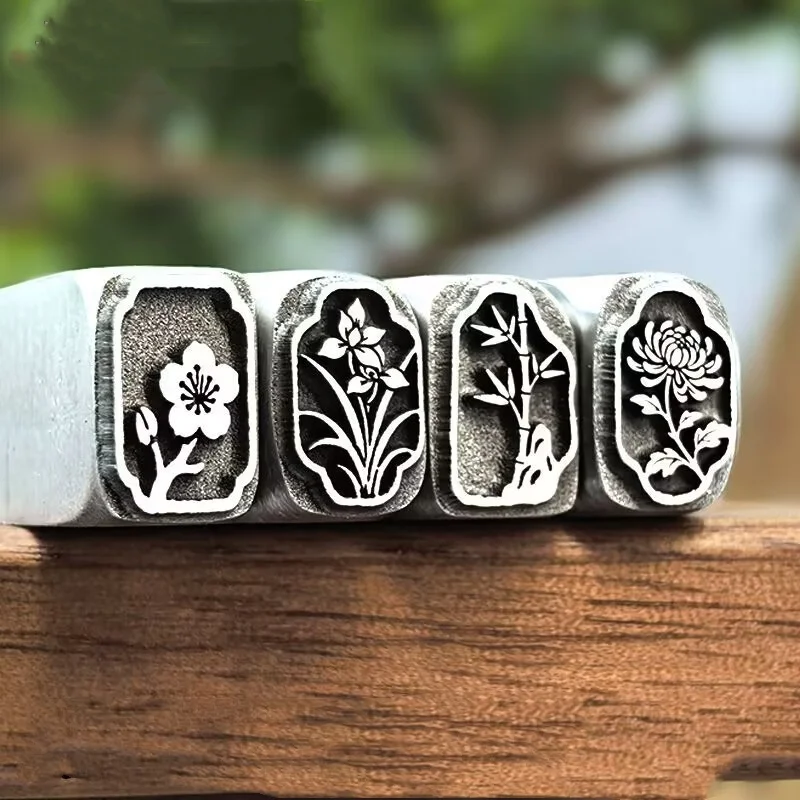 Jewellery stamps, floral steel stamps, gold and silver jewellery engraving dies, tools for bracelet and pendant engraving
Jewellery stamps, floral steel stamps, gold and silver jewellery engraving dies, tools for bracelet and pendant engraving