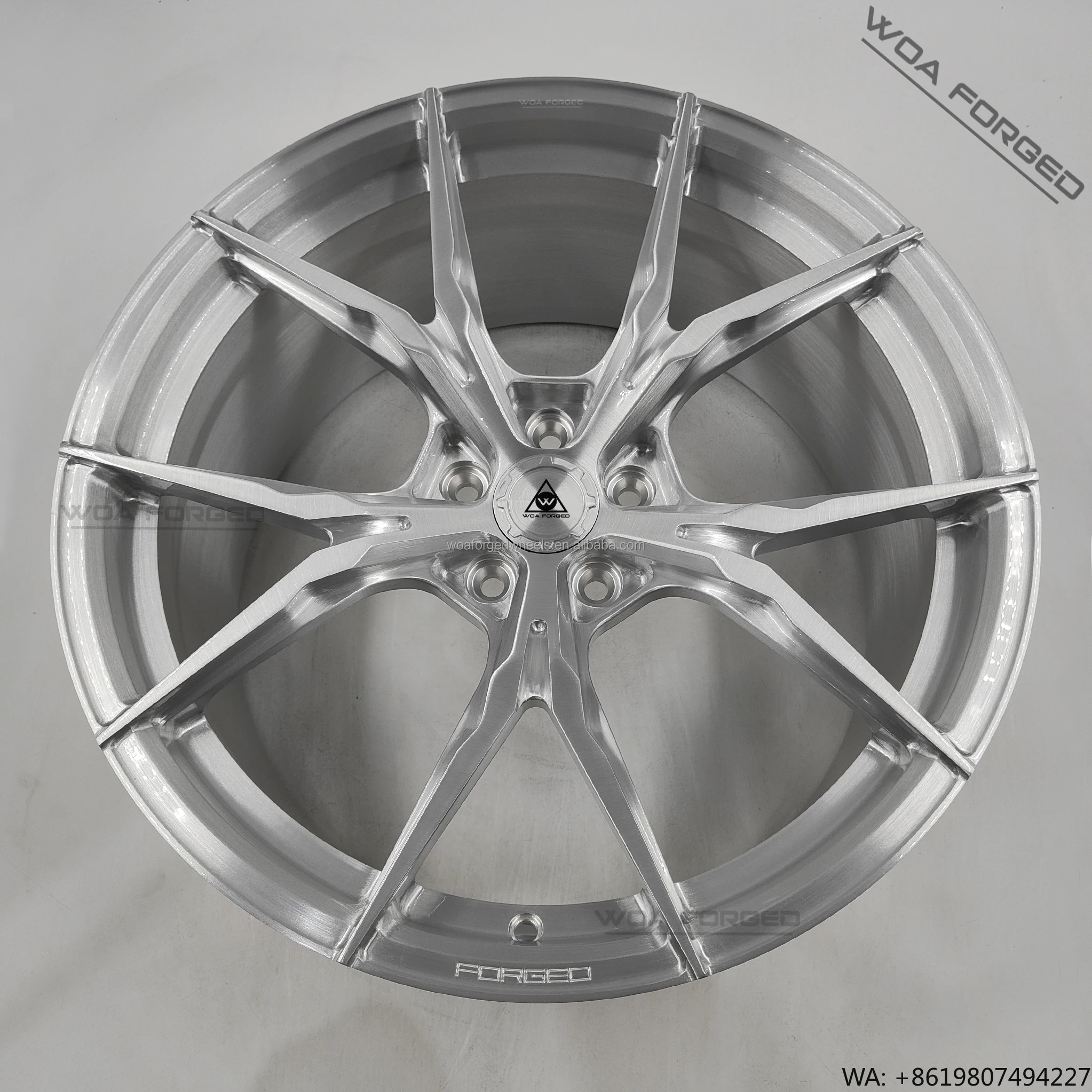 Premium Brushed Silver Ultra Lightweight Forged Wheels 5x112/114.3/120/130 Sport Alloy Rims for
Premium Brushed Silver Ultra Lightweight Forged Wheels 5x112/114.3/120/130 Sport Alloy Rims for