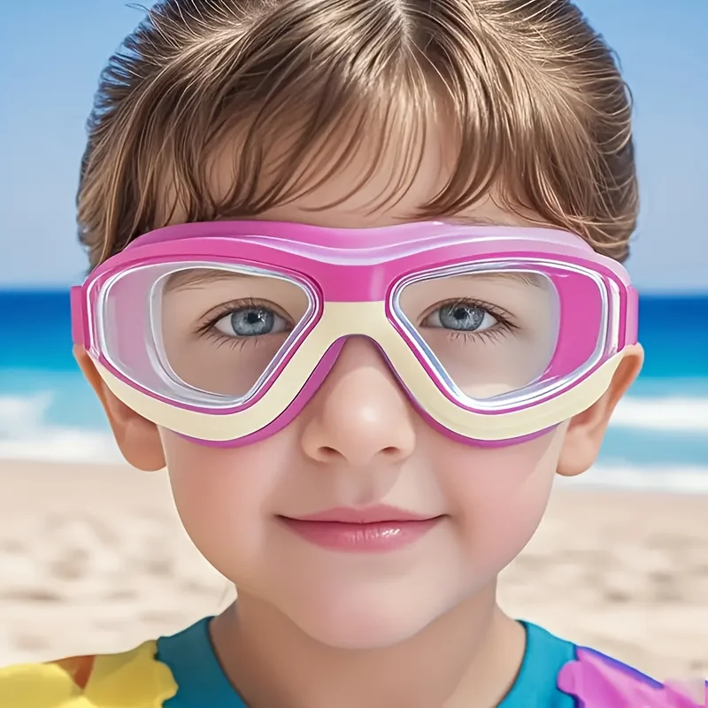 Comfort Silicone Anti-Fog Kids Swimming Goggles Large Frame Protective Eyewear Boys Girls Pool Beach Training Use
Comfort Silicone Anti-Fog Kids Swimming Goggles Large Frame Protective Eyewear Boys Girls Pool Beach Training Use