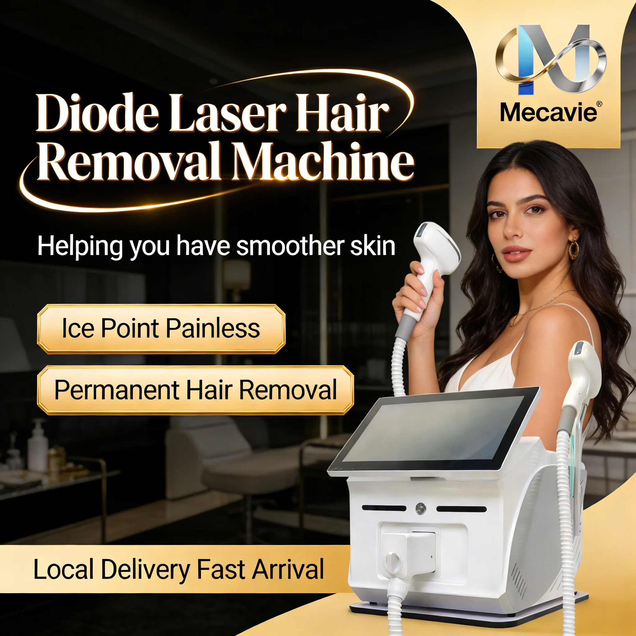 Лидер продаж: Профессиональный диодный лазер для удаления волос для мужчин и женщин, с технологией Ice Titanium, 755нм, 808нм, 940нм, 1064нм
Лидер продаж: Профессиональный диодный лазер для удаления волос для мужчин и женщин, с технологией Ice Titanium, 755нм, 808нм, 940нм, 1064нм