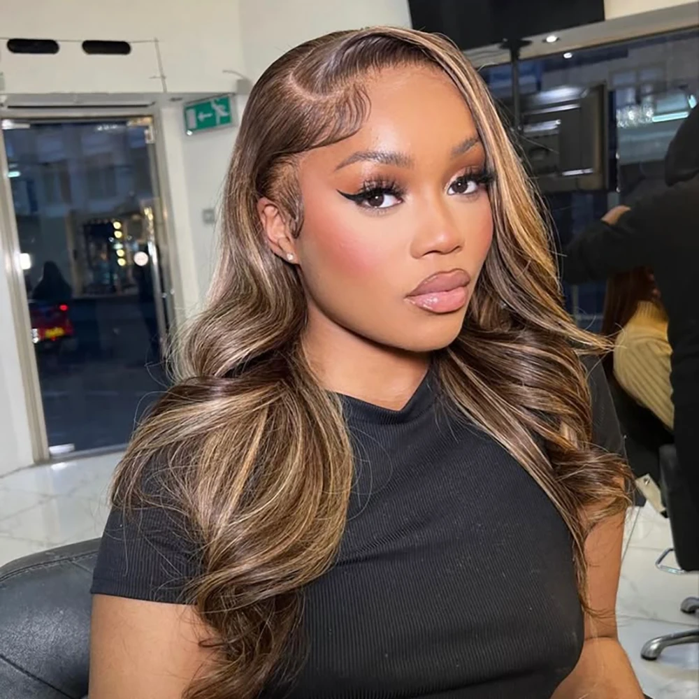 P4/27 Highlight Body Wave Hair Wig 13x4 HD Lace Frontal Wig 100% Brazilian Human Hair 13x6 HD Lace Frontal Wig Pre Plucked
P4/27 Highlight Body Wave Hair Wig 13x4 HD Lace Frontal Wig 100% Brazilian Human Hair 13x6 HD Lace Frontal Wig Pre Plucked