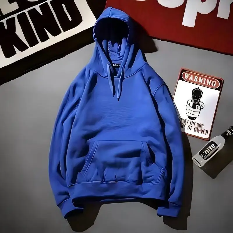 Spring Fall Men and women's plain black grey hooded sweatshirts Street wear Running sweatshirts Casual loose hoodie pullovers
Spring Fall Men and women's plain black grey hooded sweatshirts Street wear Running sweatshirts Casual loose hoodie pullovers