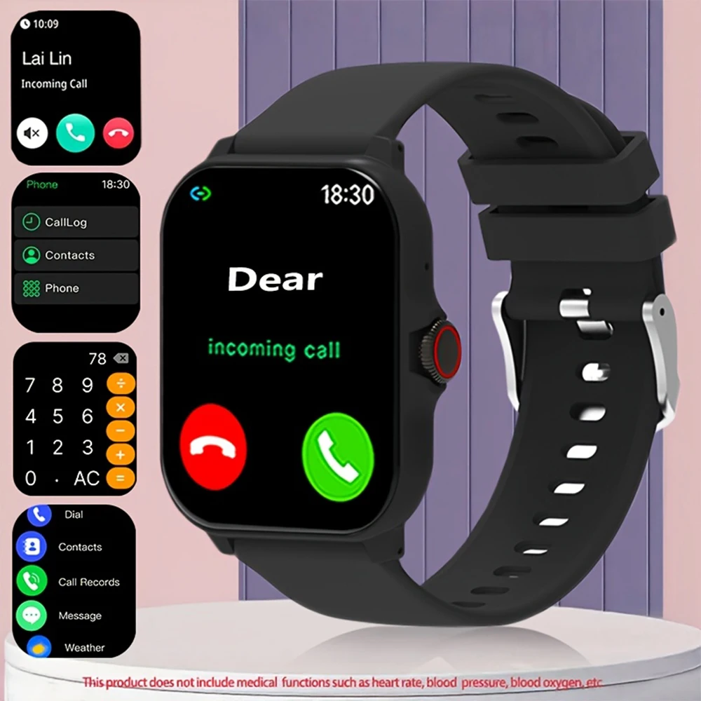 New Smart Watch, 1.83-Inch HD Full Touch Screen, Supports Calls/Message Reminders, Multiple Sports Modes, Music Playback
New Smart Watch, 1.83-Inch HD Full Touch Screen, Supports Calls/Message Reminders, Multiple Sports Modes, Music Playback