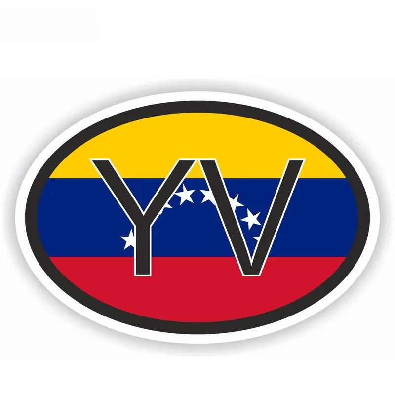 Personality Venezuela YV Country Code Flag Car Sticker Waterproof Reflective Sunscreen Decal Car Accessories Decoration
Personality Venezuela YV Country Code Flag Car Sticker Waterproof Reflective Sunscreen Decal Car Accessories Decoration