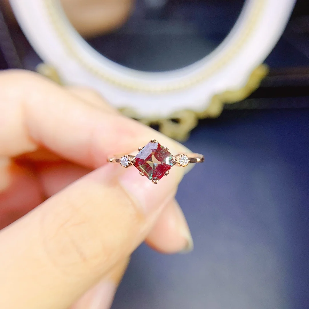 6mm Alexandrite Ring 925 Sterling Silver Alexandrite Engagement Wedding Ring For Women Gift
6mm Alexandrite Ring 925 Sterling Silver Alexandrite Engagement Wedding Ring For Women Gift
