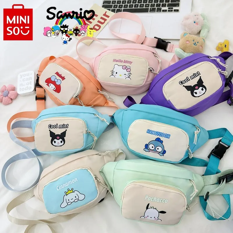 sanrio 2025 New Women's Waist Bag Fashionable High Quality Children's Chest Bag Cartoon Casual Versatile Sports Storage Bag
sanrio 2025 New Women's Waist Bag Fashionable High Quality Children's Chest Bag Cartoon Casual Versatile Sports Storage Bag
