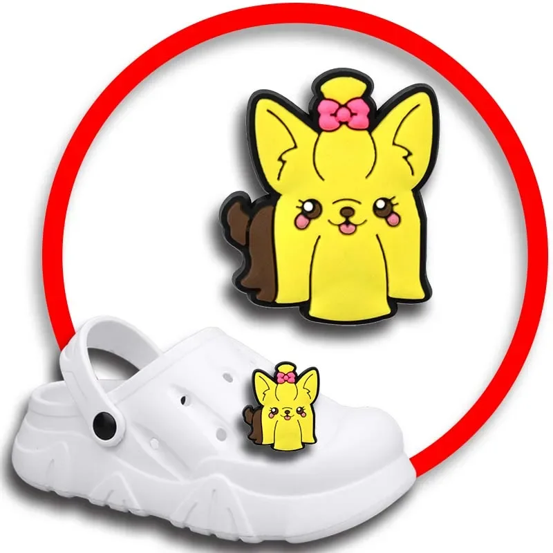 New Dog Shoe Charms for Crocs Sandals Women Clogs Pins Shoe Decorations Accessory Men Badges Boys Girls Kids Shoes Accessories
New Dog Shoe Charms for Crocs Sandals Women Clogs Pins Shoe Decorations Accessory Men Badges Boys Girls Kids Shoes Accessories