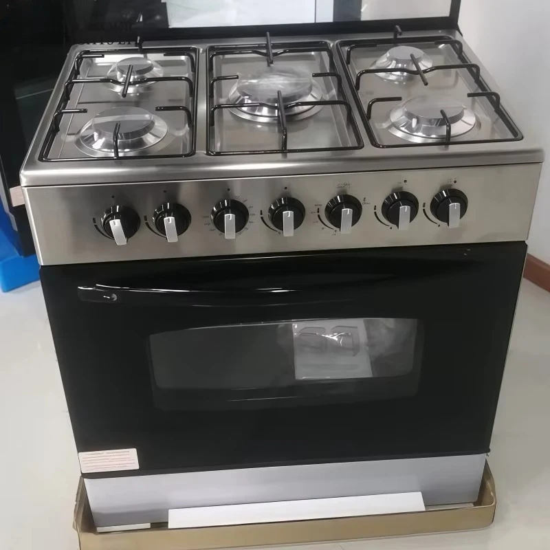 Five-head vertical gas oven integrated stove stainless steel cooking stove kitchen gas stove with oven
Five-head vertical gas oven integrated stove stainless steel cooking stove kitchen gas stove with oven