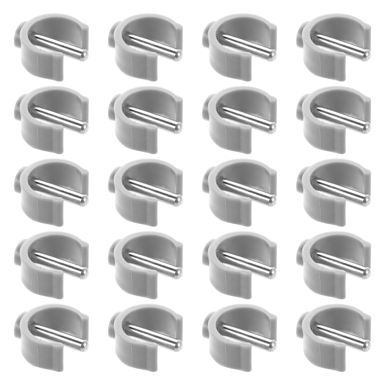 20pcs C Shape Clips For Walker Accessories 25/28Mm Tube Fast Release C-Shaped Buckle Clamp Walking Stick Base Crutch Handle Grip
20pcs C Shape Clips For Walker Accessories 25/28Mm Tube Fast Release C-Shaped Buckle Clamp Walking Stick Base Crutch Handle Grip