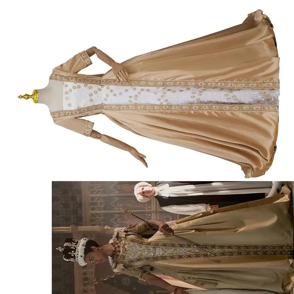 Queen Charlotte Enthronement Costume Queen Rococo Baroque Ball Gown Medieval Victorian Royal Court Dress Regency Tudor Outfits
Queen Charlotte Enthronement Costume Queen Rococo Baroque Ball Gown Medieval Victorian Royal Court Dress Regency Tudor Outfits