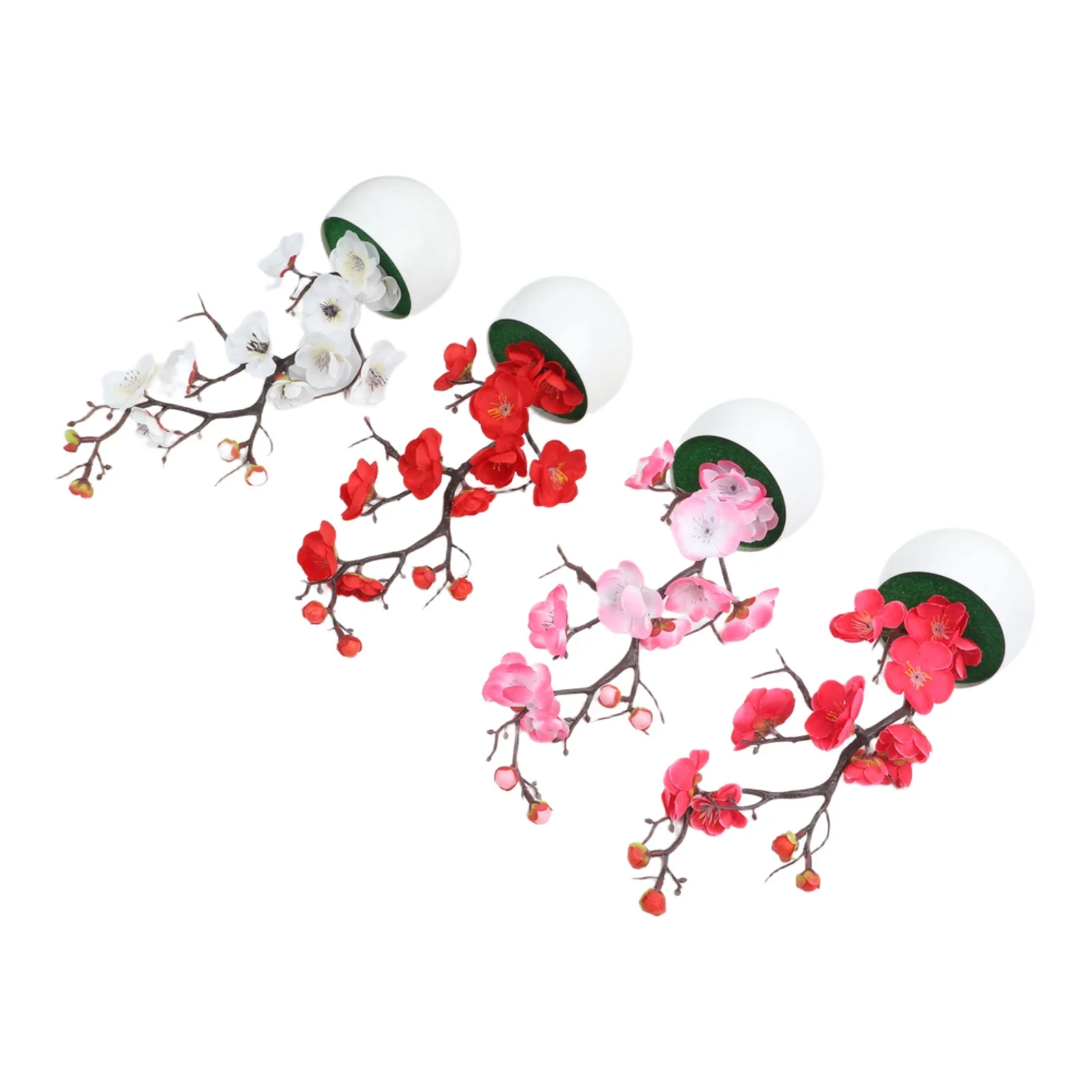 Fake Flower Tray Plum Blossom Bonsai No Watering Required No Sunlight Needed Realistic Artificial Flowers For Home
Fake Flower Tray Plum Blossom Bonsai No Watering Required No Sunlight Needed Realistic Artificial Flowers For Home