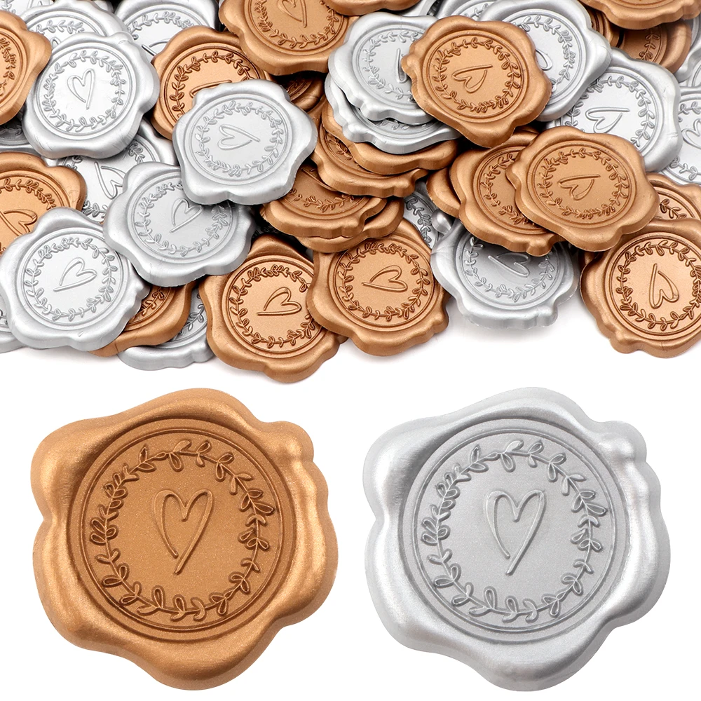 25Pcs Embossed Wax Seal Stickers Heart Pattern Envelope Seal Stickers Bronze Classic Self-Adhesive Decorative Stamp Sticke
25Pcs Embossed Wax Seal Stickers Heart Pattern Envelope Seal Stickers Bronze Classic Self-Adhesive Decorative Stamp Sticke