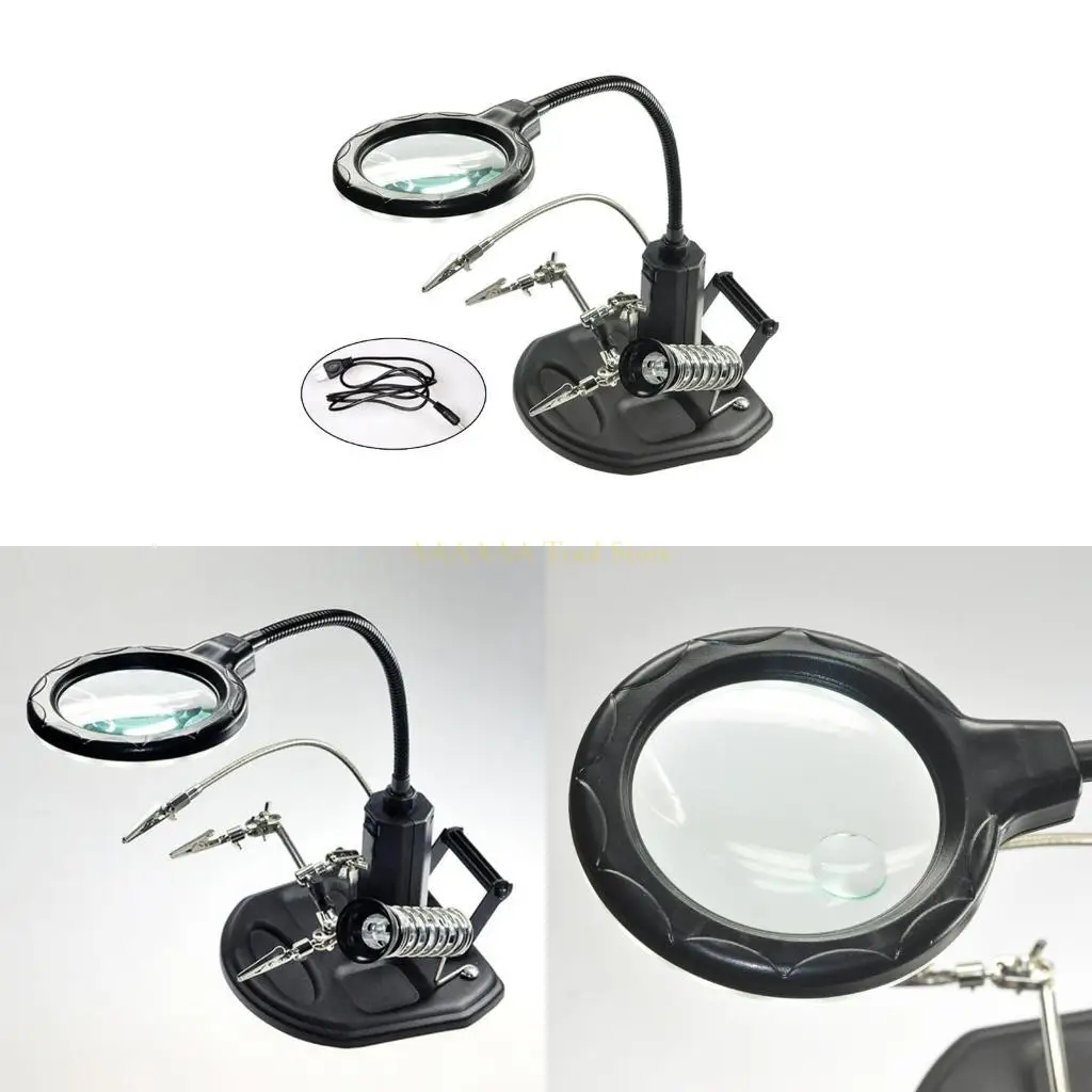 A2BE Desktop Magnifier Phone Maintenance Clip Clamp Holder Circuit Board Welding Tool
A2BE Desktop Magnifier Phone Maintenance Clip Clamp Holder Circuit Board Welding Tool