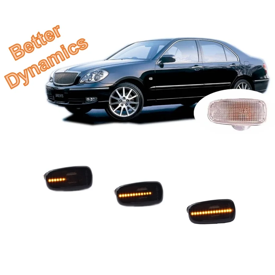 Для Toyota Brevis Progres JCG10 JCG11 JCG15 2001 2002 2003 2004 2005 2006 2007 последовательный светодиодный боковой габаритный указатель поворота
Для Toyota Brevis Progres JCG10 JCG11 JCG15 2001 2002 2003 2004 2005 2006 2007 последовательный светодиодный боковой габаритный указатель поворота