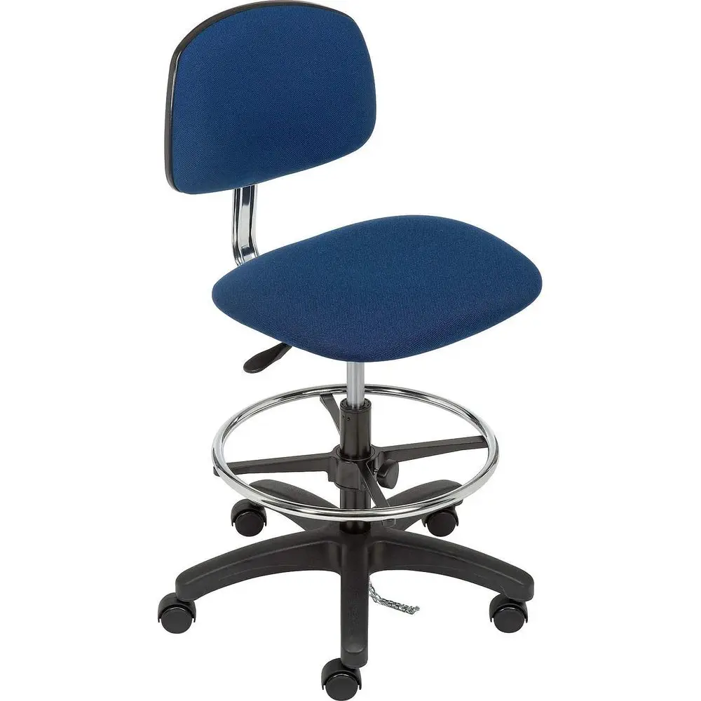 Navy Blue Fabric Stool with Arms and Back Support
Navy Blue Fabric Stool with Arms and Back Support