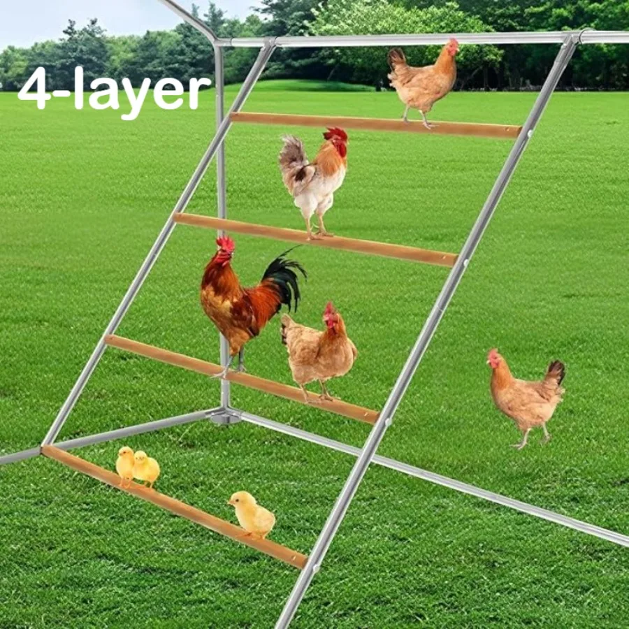 Additions for a Four-Layer Chicken Coop, Versatile Perches Designed for Maximum Comfort, a Climbing Ladder Frame, And a Ladder, Ideal for Poultry in Your Backyard, Robust Perches for The Chicken Coop, And Perches Within The Coop
Additions for a Four-Layer Chicken Coop, Versatile Perches Designed for Maximum Comfort, a Climbing Ladder Frame, And a Ladder, Ideal for Poultry in Your Backyard, Robust Perches for The Chicken Coop, And Perches Within The Coop