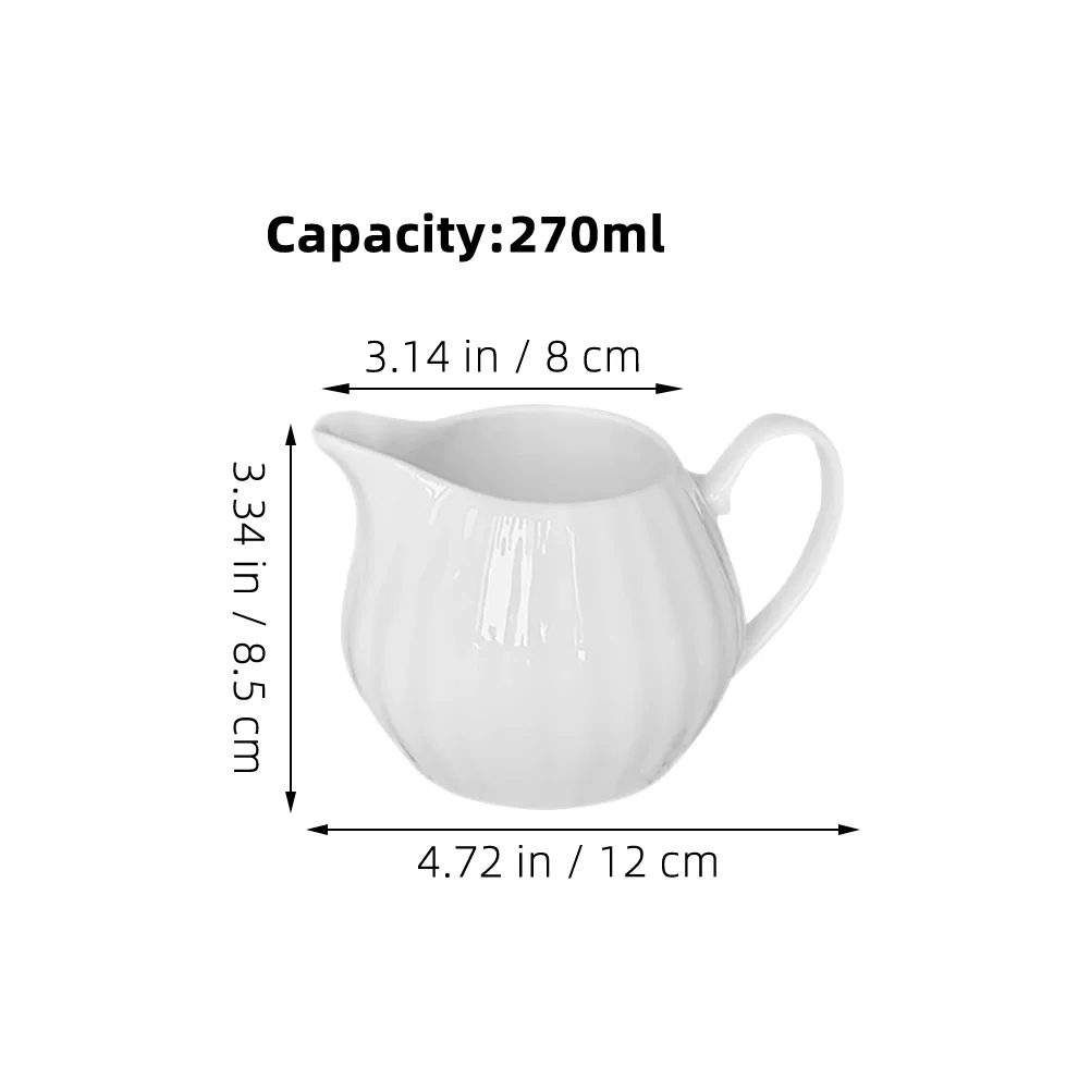 Маленький керамический кувшин для молока, белый кувшин для сливок, диспенсер для кофейного сиропа для дома, ресторана, кафе, кувшин для молока, ароматизированный сливочник 
Маленький керамический кувшин для молока, белый кувшин для сливок, диспенсер для кофейного сиропа для дома, ресторана, кафе, кувшин для молока, ароматизированный сливочник