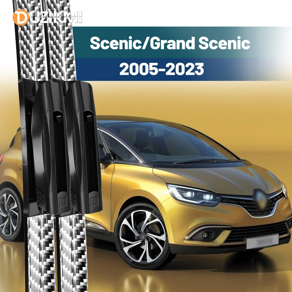 2pcs Front Wiper For Renault Scenic Grand Scenic 2 3 4 2005-2023 Windshield Blades Windscreen Wipers Carbon Fibre 2006 2009 2016
2pcs Front Wiper For Renault Scenic Grand Scenic 2 3 4 2005-2023 Windshield Blades Windscreen Wipers Carbon Fibre 2006 2009 2016