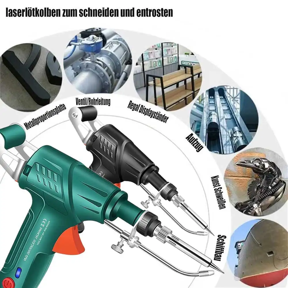 Soldering Iron Multi-Function Soldering Iron Solder Gun Set Handheld Welder
Soldering Iron Multi-Function Soldering Iron Solder Gun Set Handheld Welder
