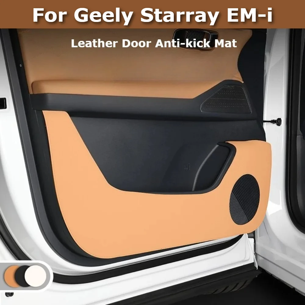 For Geely Starray EM-i Galaxy Starship 7 2025 2026 Leather Door Anti-Kick Mat Door Protection Sticker Rear Vent Cover
For Geely Starray EM-i Galaxy Starship 7 2025 2026 Leather Door Anti-Kick Mat Door Protection Sticker Rear Vent Cover