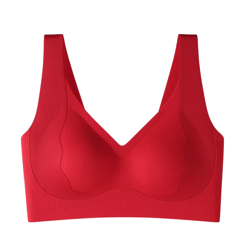 Women's Seamless Wireless Bra High Quality Anti-Gravity Soft Support Thin Vest Style Yoga Sports Underwear Fashion Gathering
Women's Seamless Wireless Bra High Quality Anti-Gravity Soft Support Thin Vest Style Yoga Sports Underwear Fashion Gathering