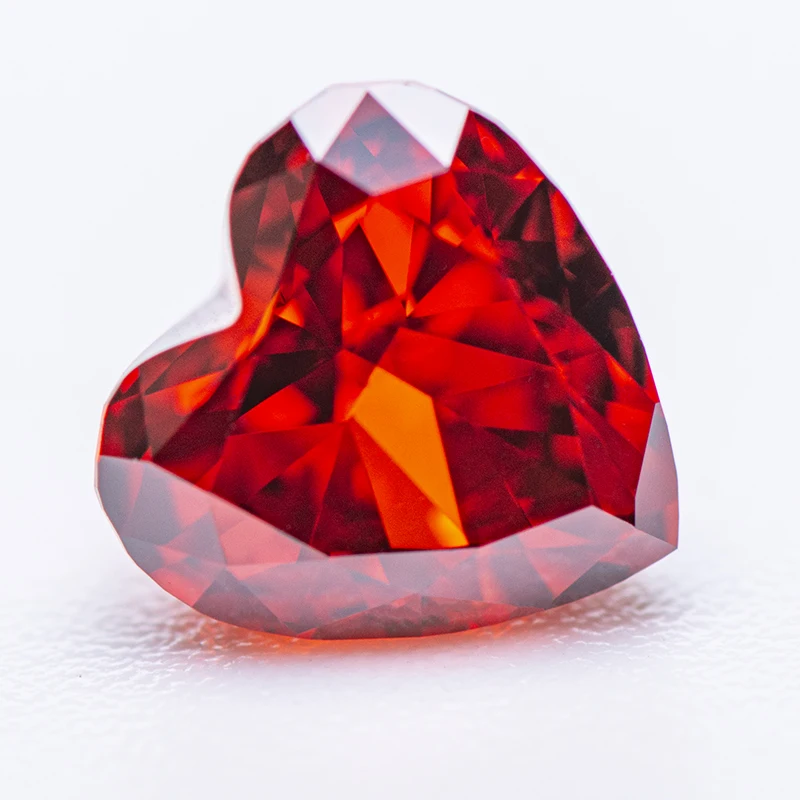 Cubic Zirconia Crushed Ice Cut Red Color Heart Shape Charms Beads for Diy Jewelry Making Pendant Rings Materials No Certificate
Cubic Zirconia Crushed Ice Cut Red Color Heart Shape Charms Beads for Diy Jewelry Making Pendant Rings Materials No Certificate