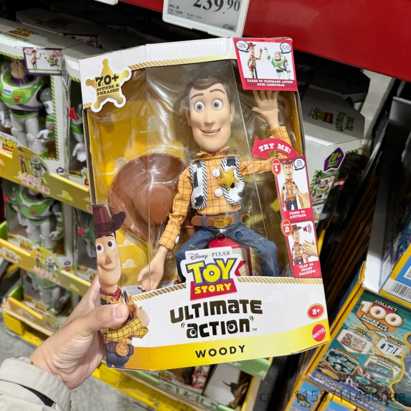 Genuine Toy Story Retro Sound Activated Anime Buzz Lightyear Woody Realistic Model Ornament Perfect Collectible For Fans Gifts
Genuine Toy Story Retro Sound Activated Anime Buzz Lightyear Woody Realistic Model Ornament Perfect Collectible For Fans Gifts