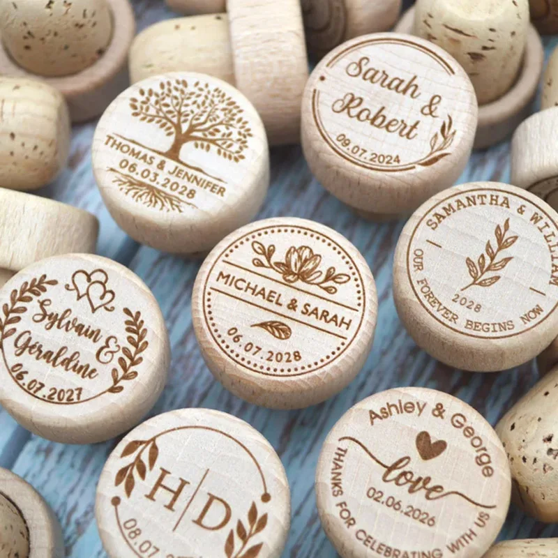 10/50pcs Custom Wine Stopper Bridal Shower Gifts Wine Bottle Stopper Personalized Wedding Gifts for Guests Custom Wine Corks
10/50pcs Custom Wine Stopper Bridal Shower Gifts Wine Bottle Stopper Personalized Wedding Gifts for Guests Custom Wine Corks