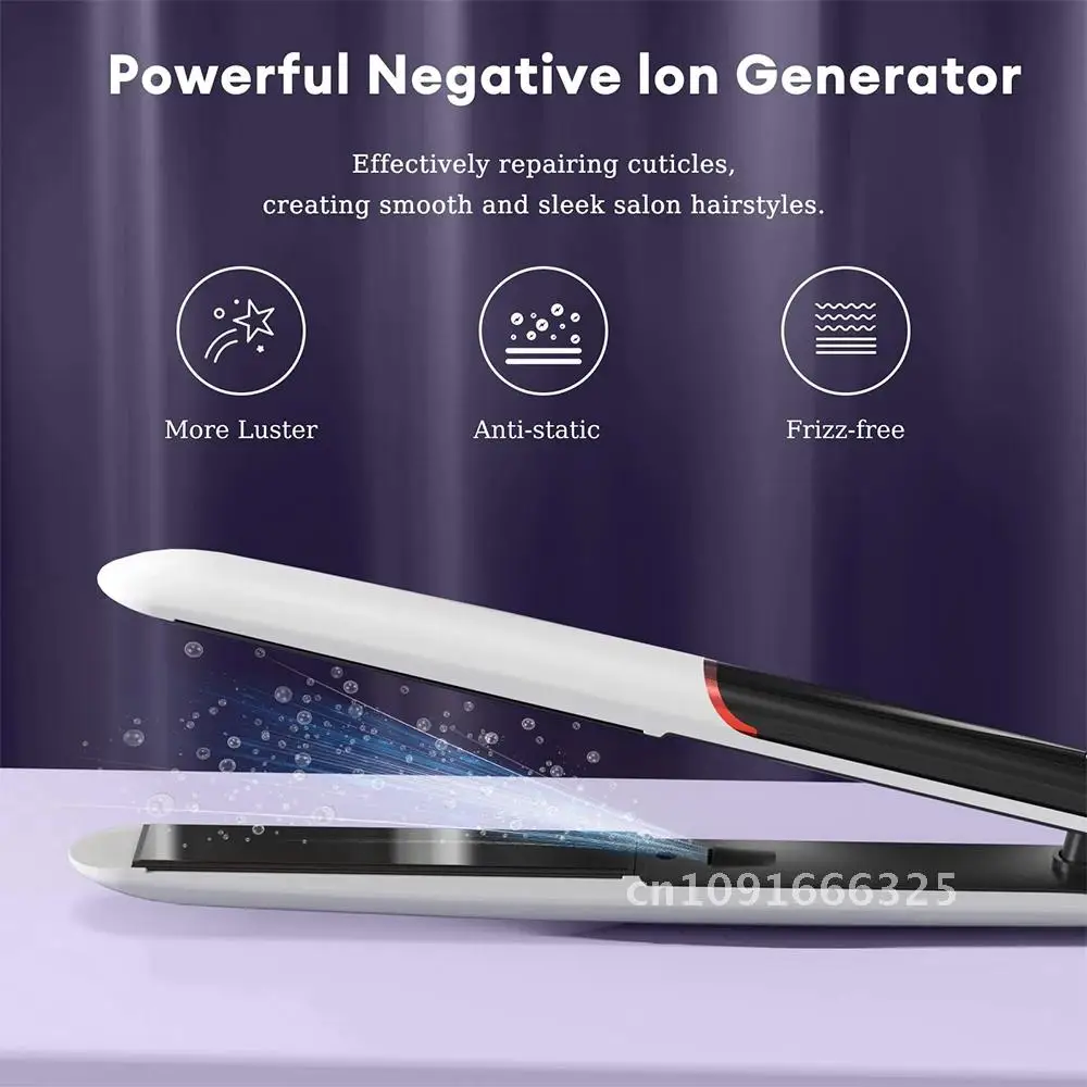 2 in 1 Hair Straightener and Hair Iron 10s Fast Ceramic Up Flat Tool Coating Styling Smoother Iron Professional Curling Heat
2 in 1 Hair Straightener and Hair Iron 10s Fast Ceramic Up Flat Tool Coating Styling Smoother Iron Professional Curling Heat