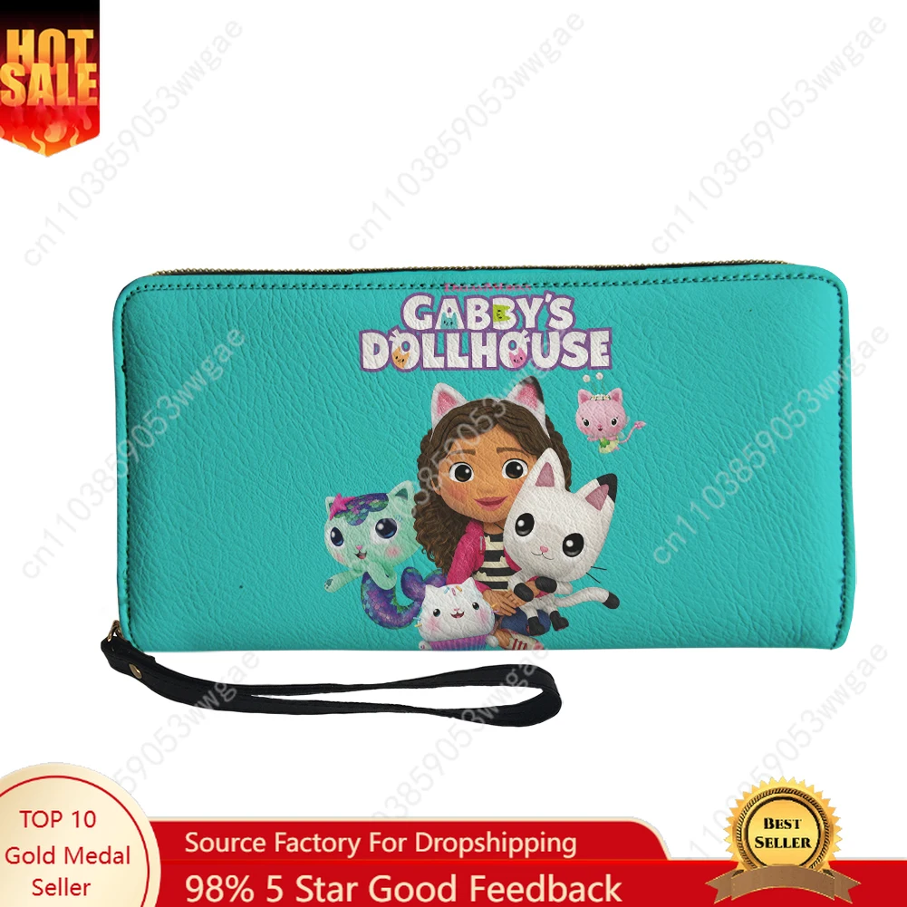 Gabby's Dollhouse Wallet Purse Mens Womens Zipper Long Wallet Double Print Commuter Customized Photo Portable Wallet Gift Bag
Gabby's Dollhouse Wallet Purse Mens Womens Zipper Long Wallet Double Print Commuter Customized Photo Portable Wallet Gift Bag