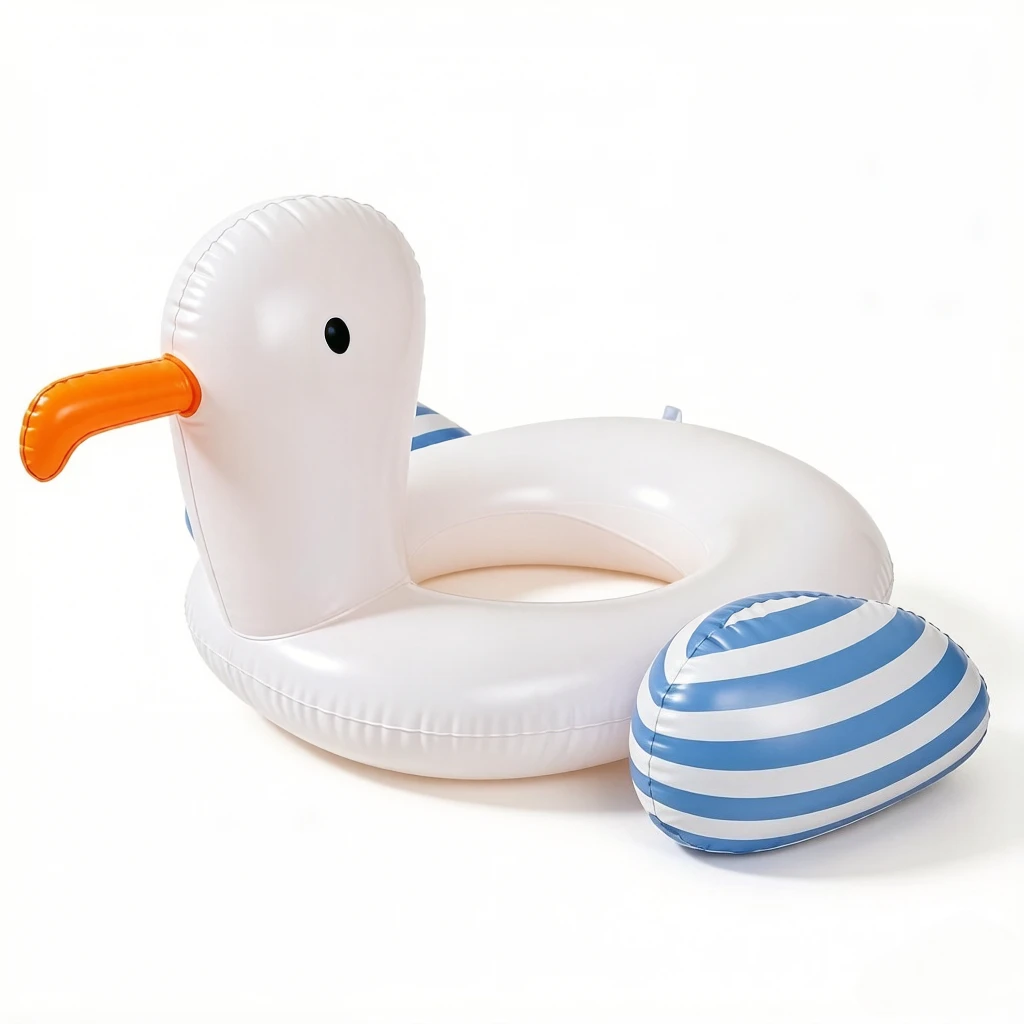 1Pc Ins Style Cute Seagull Inflatable Swim Ring, thick eco PVC kids pool float, lovely summer water toy gift for children
1Pc Ins Style Cute Seagull Inflatable Swim Ring, thick eco PVC kids pool float, lovely summer water toy gift for children