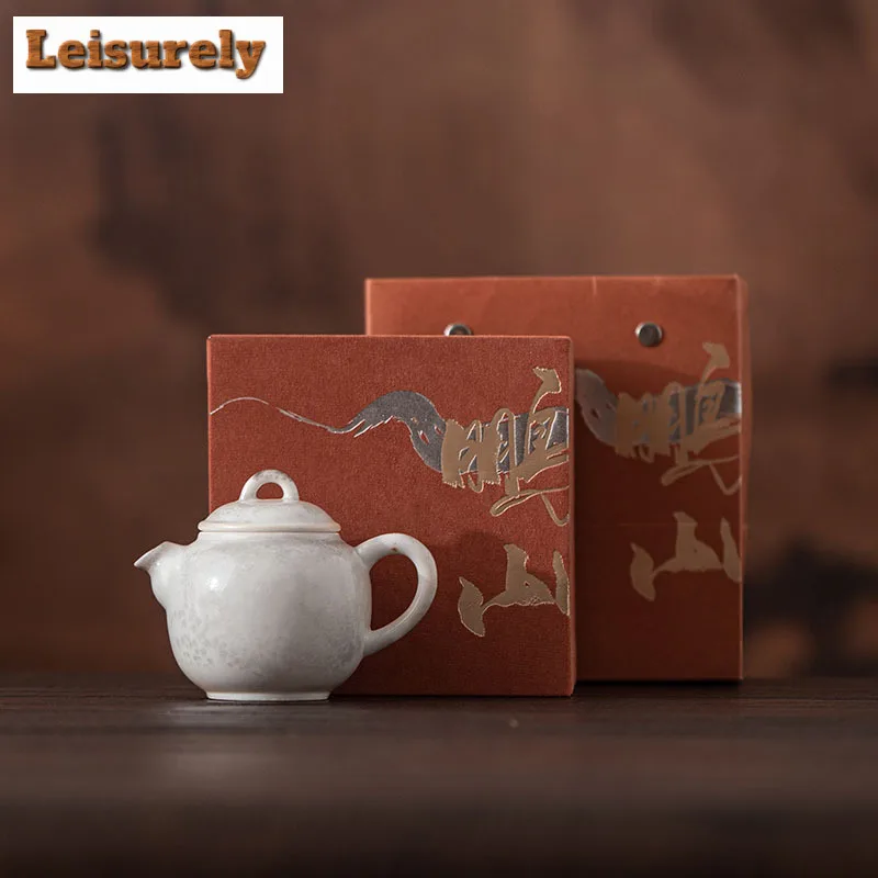 90ml Ink Painting Teapot Vintage Tea Infuser Pot Tea Making Kettle With Ball Hole Chinese Tea Drinkware Accessories Ornaments
90ml Ink Painting Teapot Vintage Tea Infuser Pot Tea Making Kettle With Ball Hole Chinese Tea Drinkware Accessories Ornaments