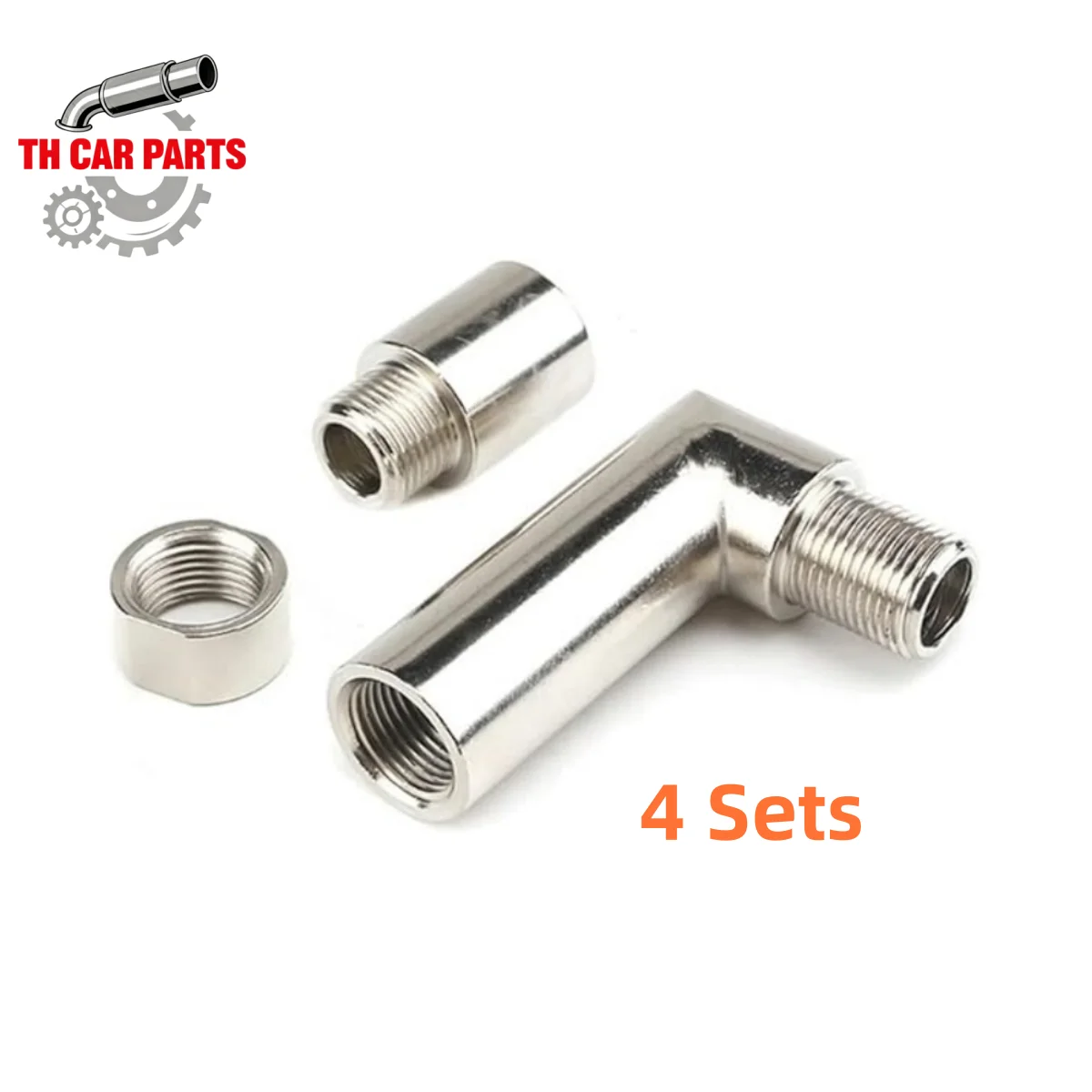 4 Sets Universal 90 Degree Angled 38mm M18*1.5 Threads O2 Oxygen Sensor Check Engine Light Eliminator 12PCS
4 Sets Universal 90 Degree Angled 38mm M18*1.5 Threads O2 Oxygen Sensor Check Engine Light Eliminator 12PCS